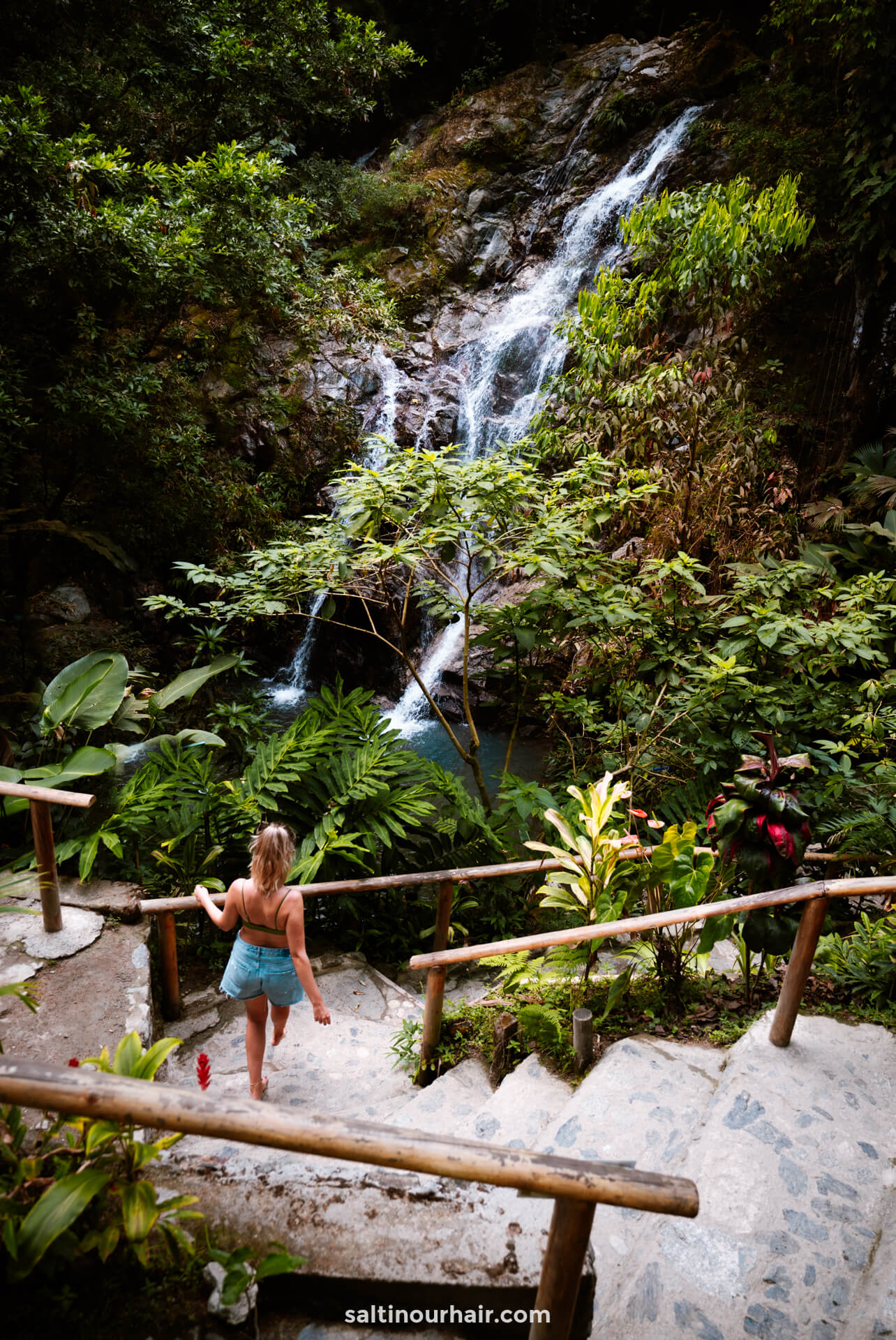 colombia Marinka Waterfall minca