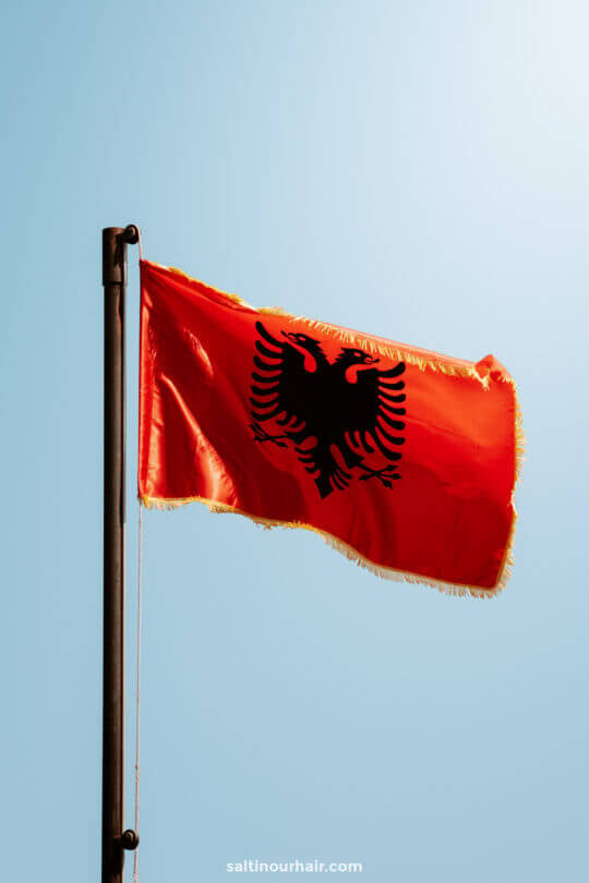 albanian flag