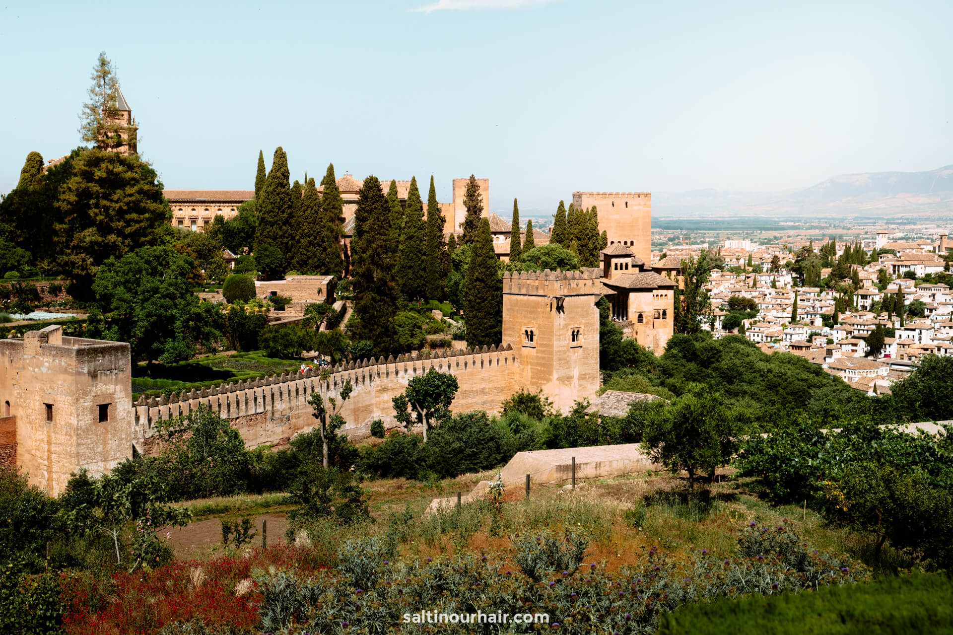 Alcazaba alhambra granada spain