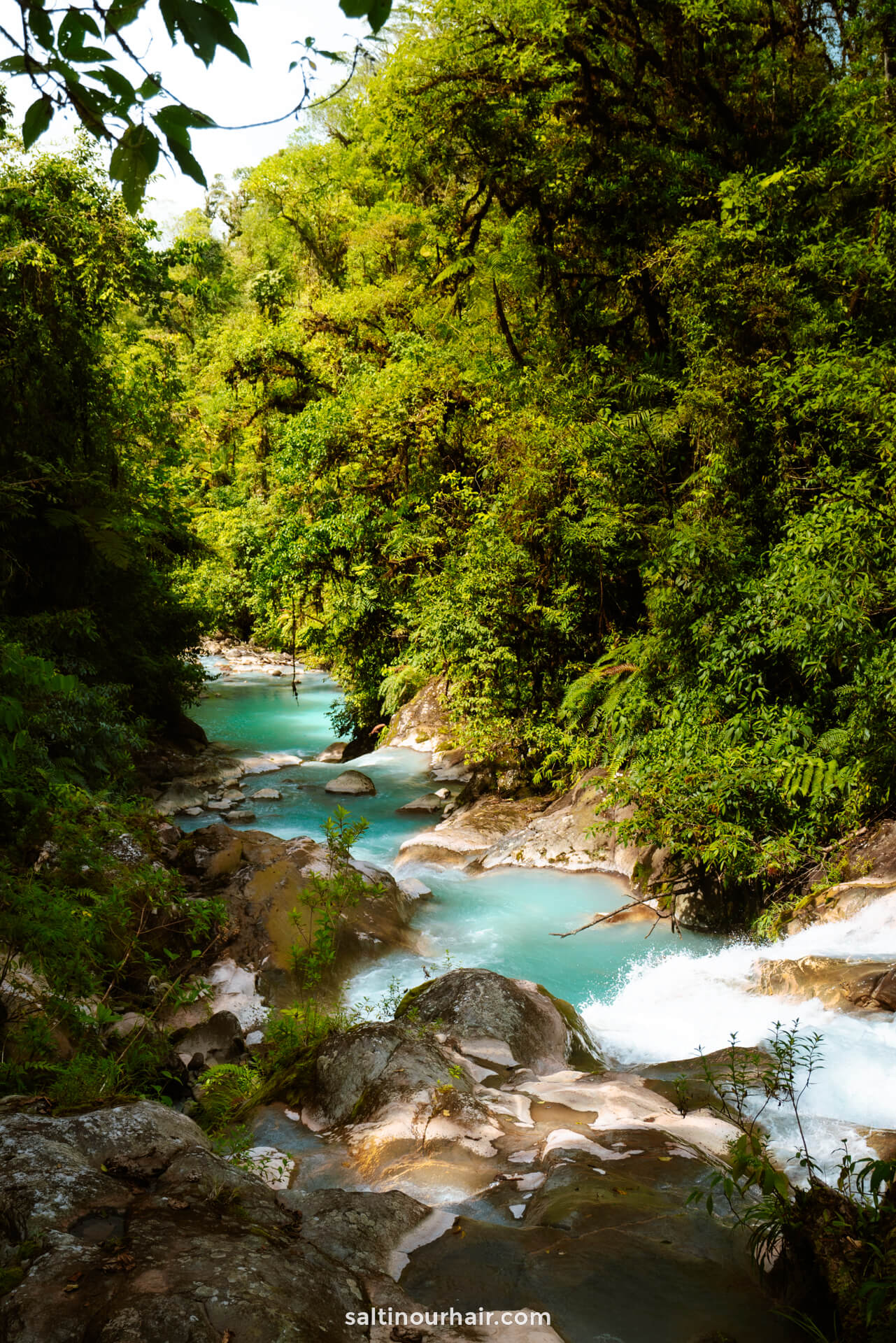 beste watervallen Costa Rica Blue Falls