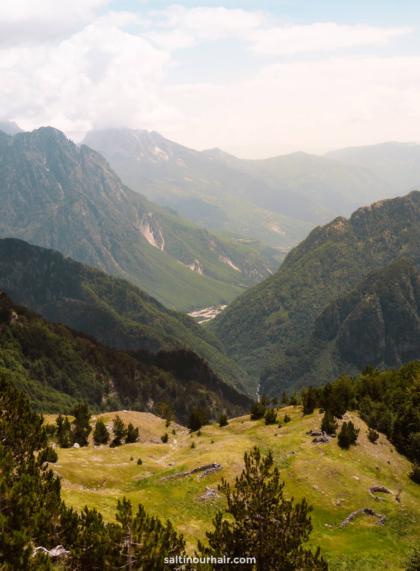 uitzicht berg theth albaniÃ«
