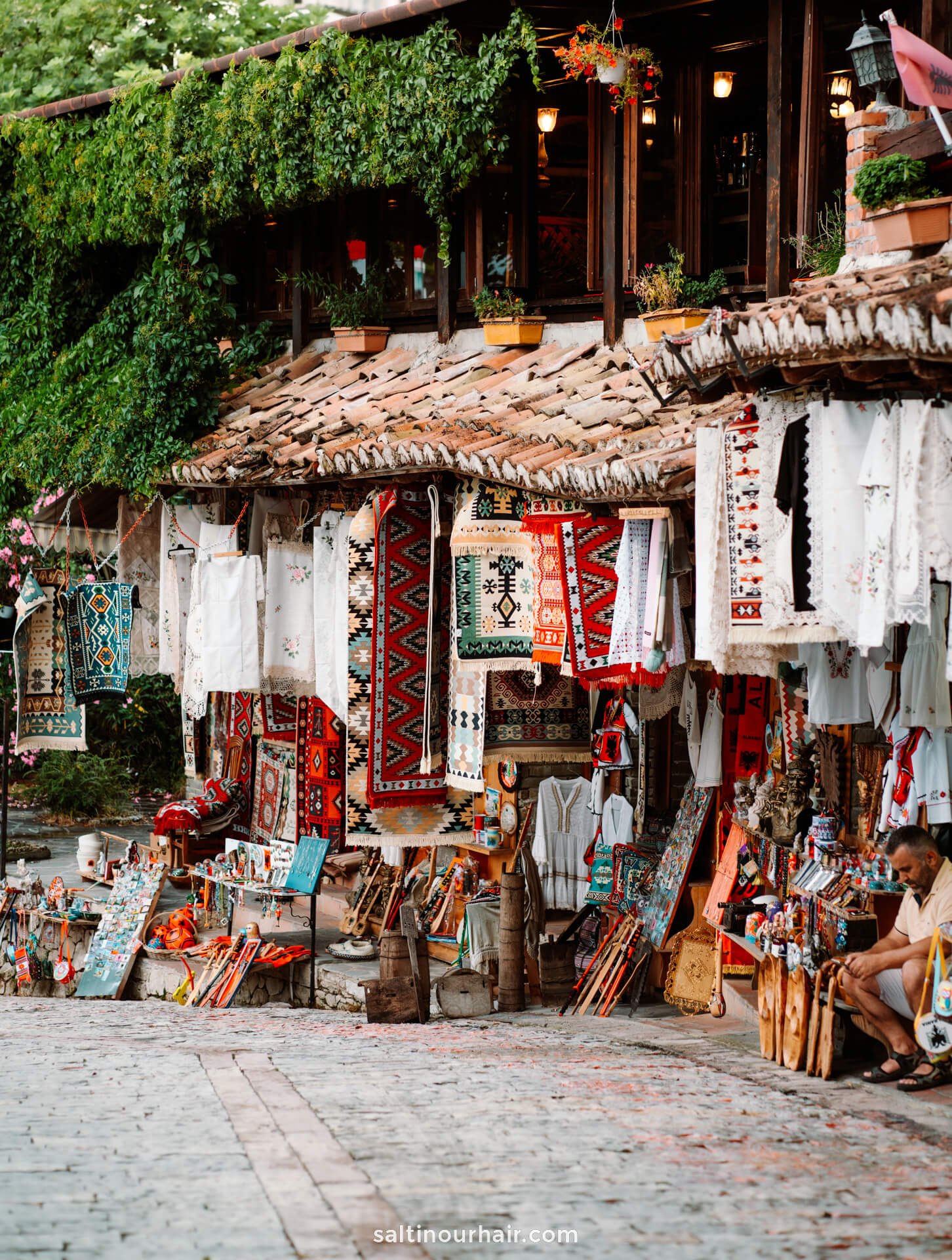 carpet shopping bazar kruje albania