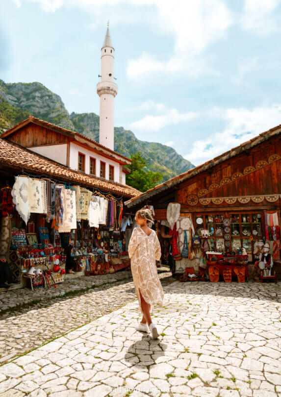 bazaar things to do albania