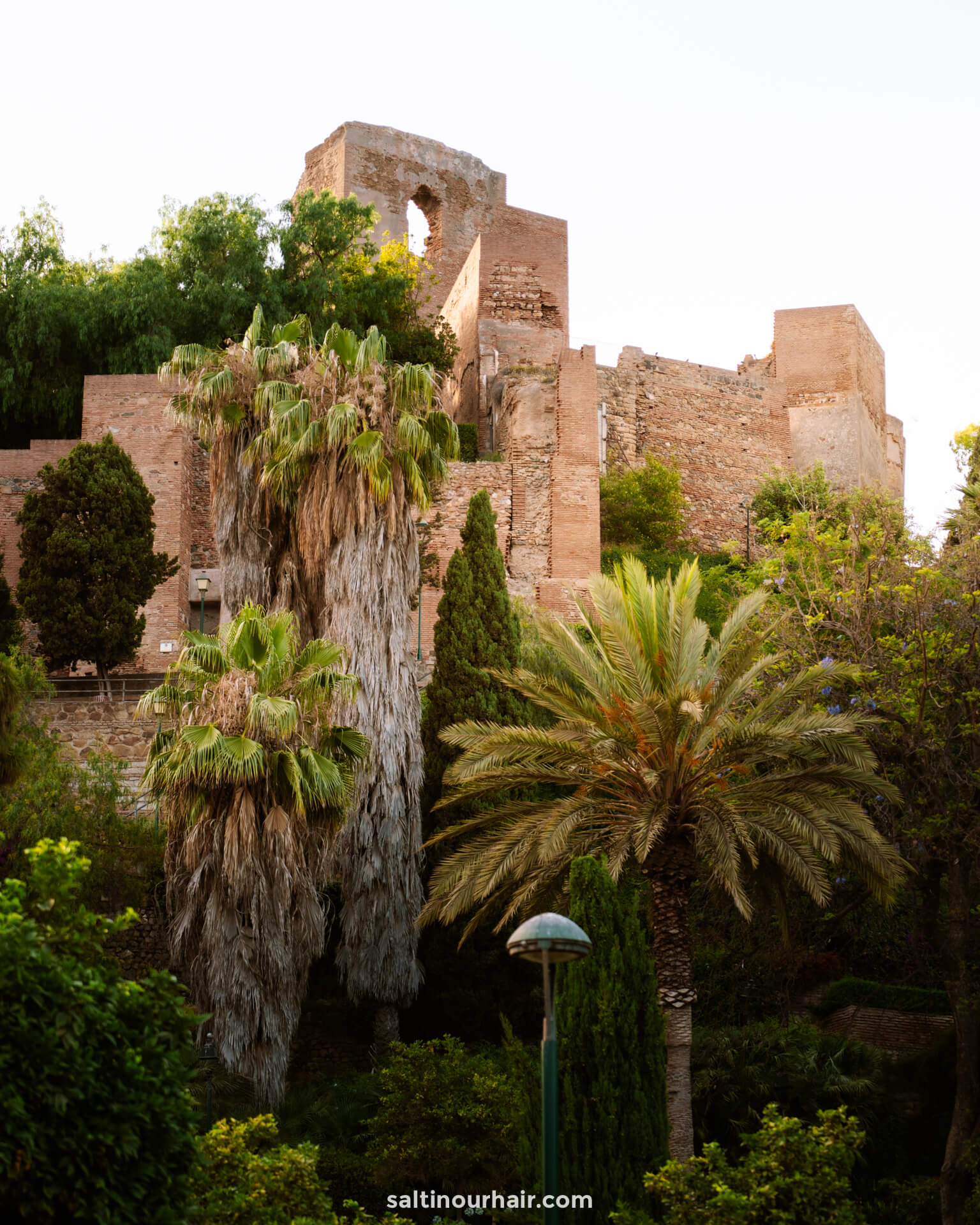 tuinen Alcazaba de Malaga