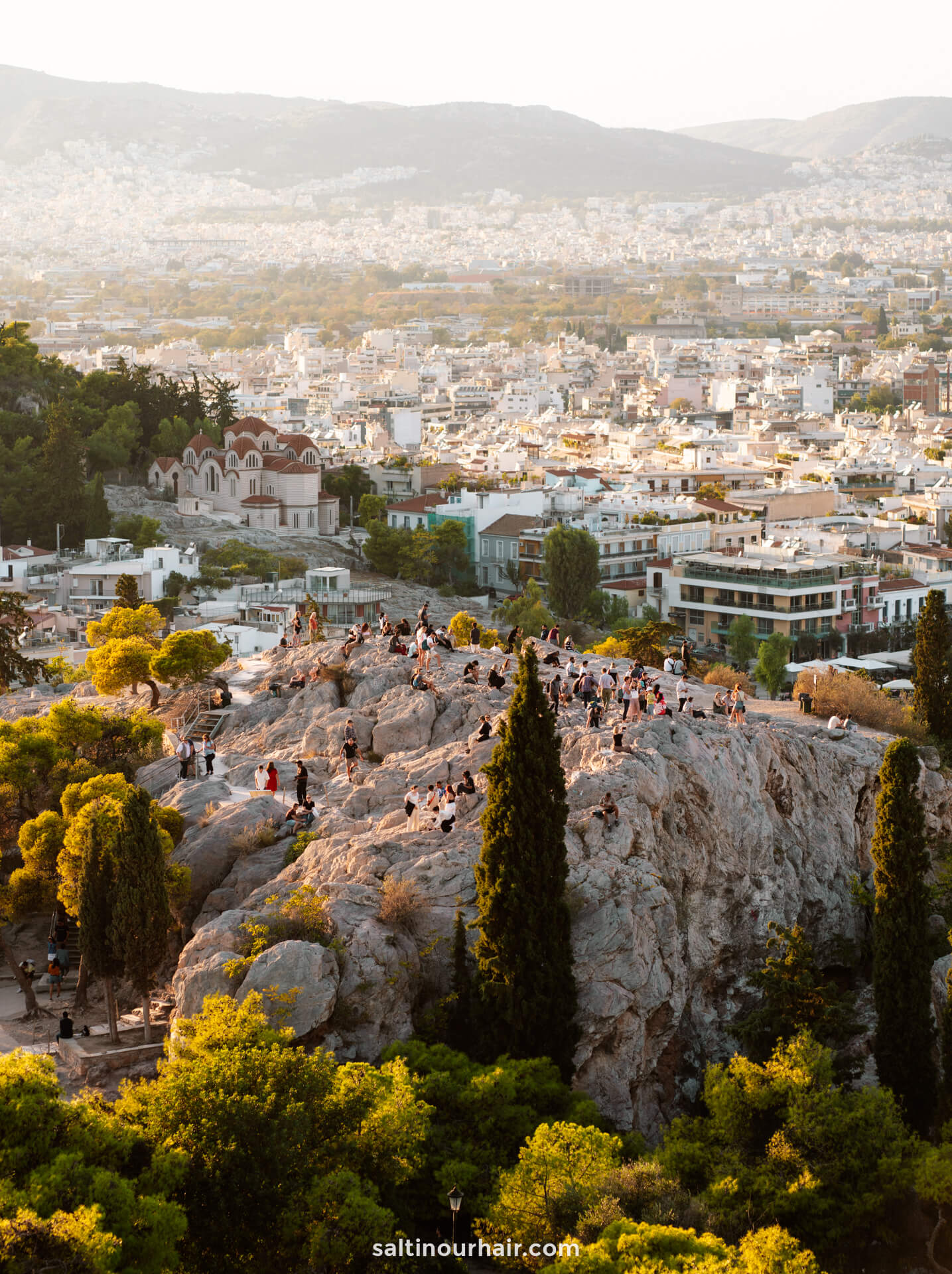 things to do athens greece sunset Philopappos Hill