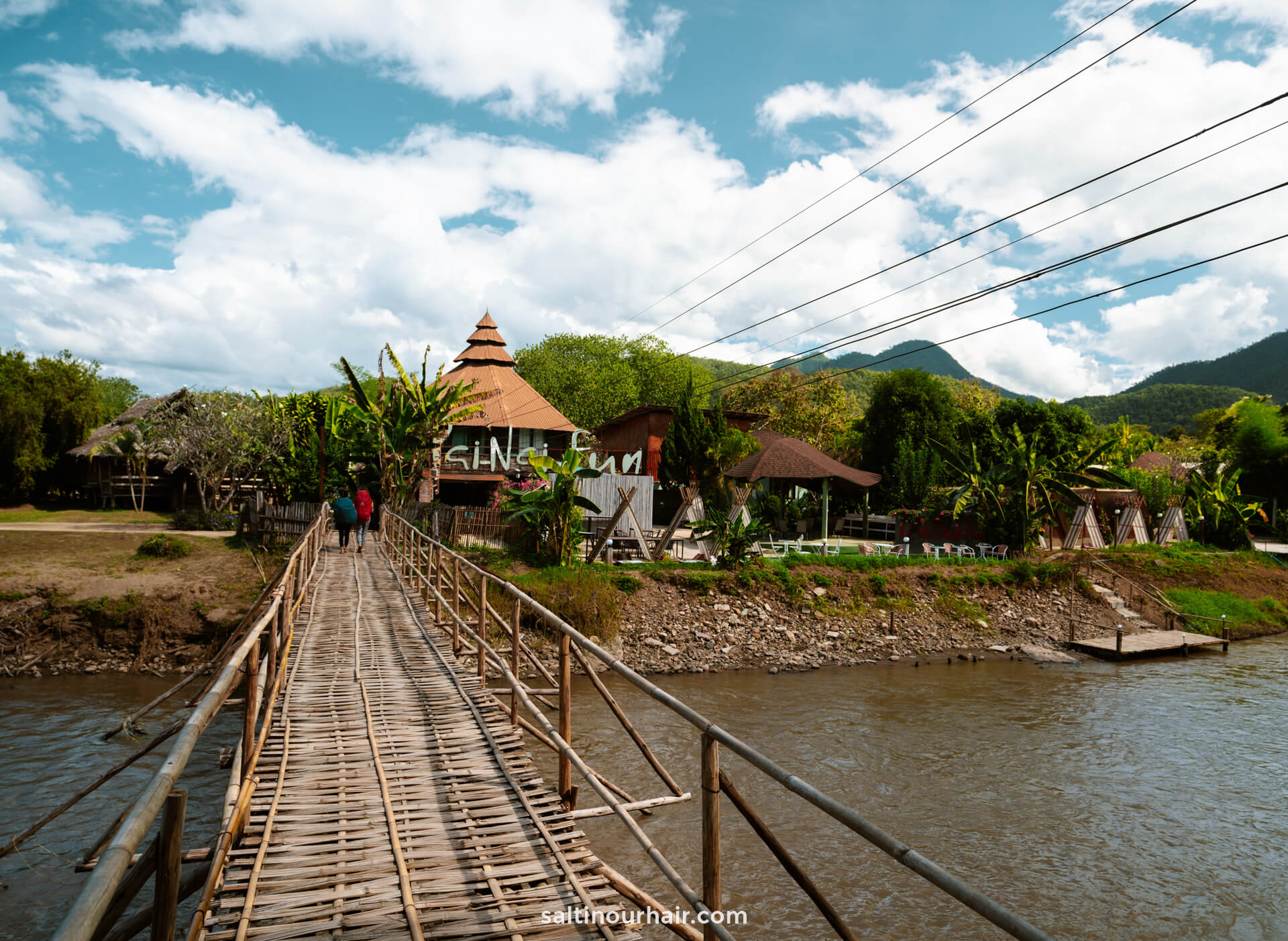pai bamboo bridge