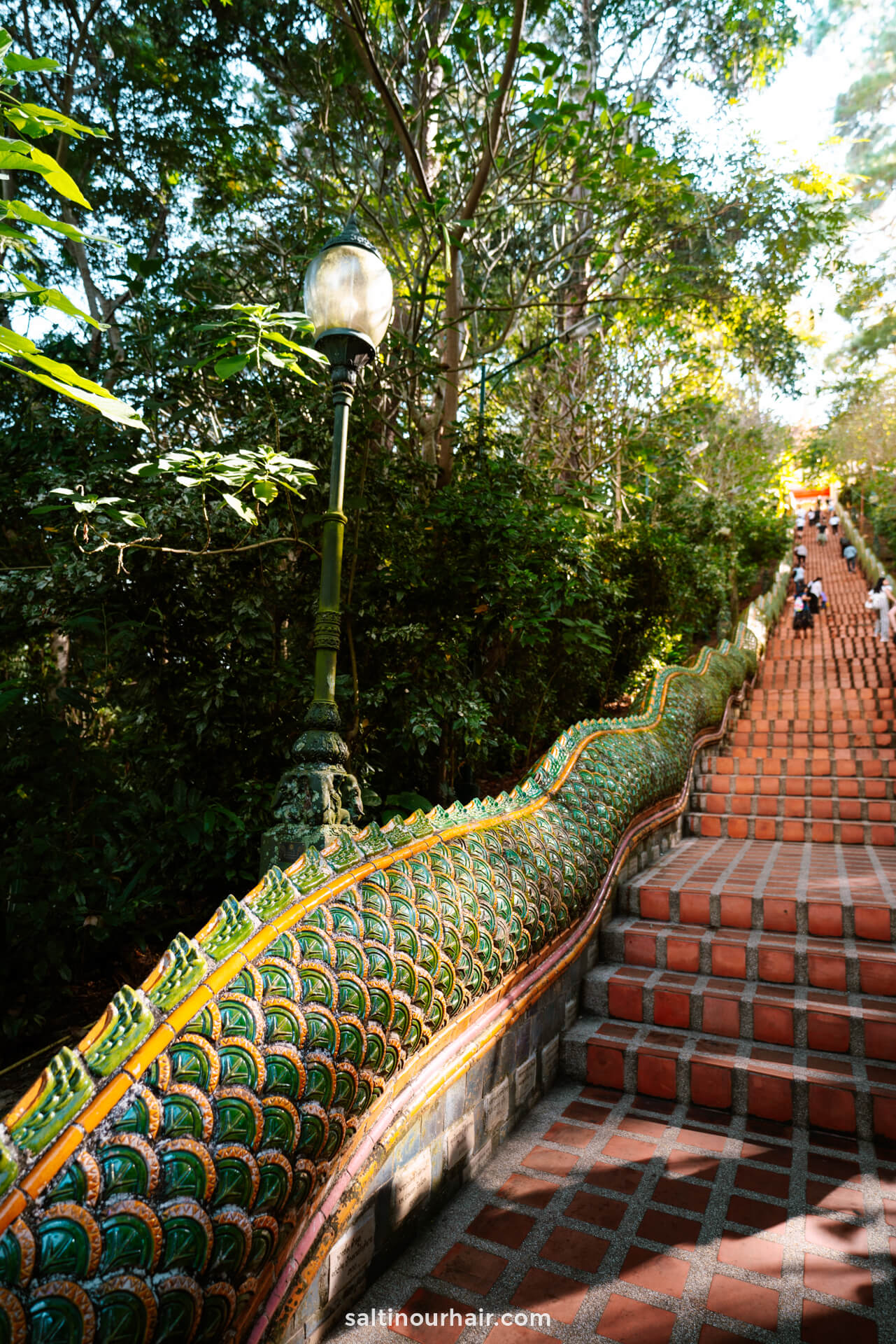 stairs Doi Suthep temple chiang mai