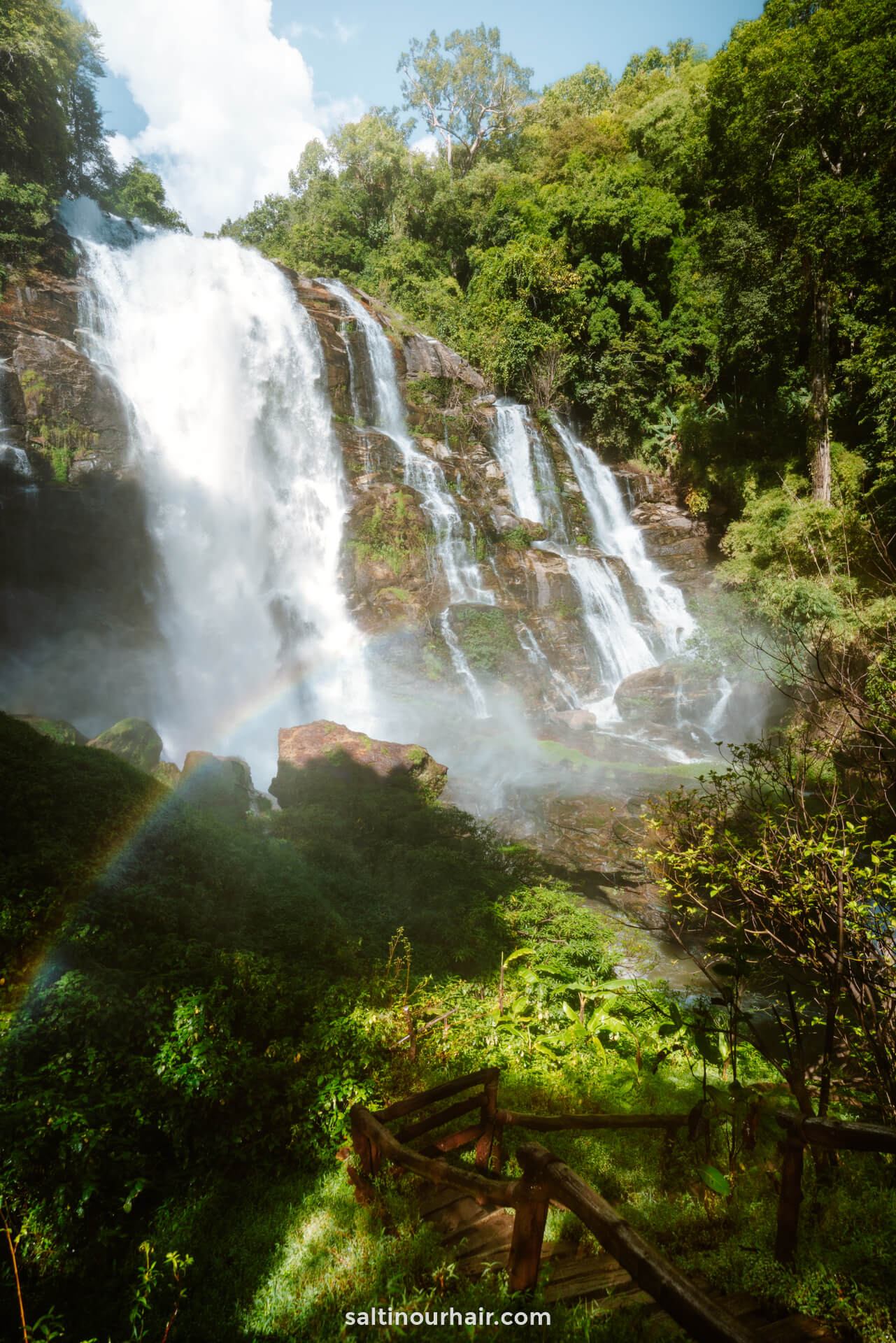 Wachirathan Waterfall thailand doi inthanon national park