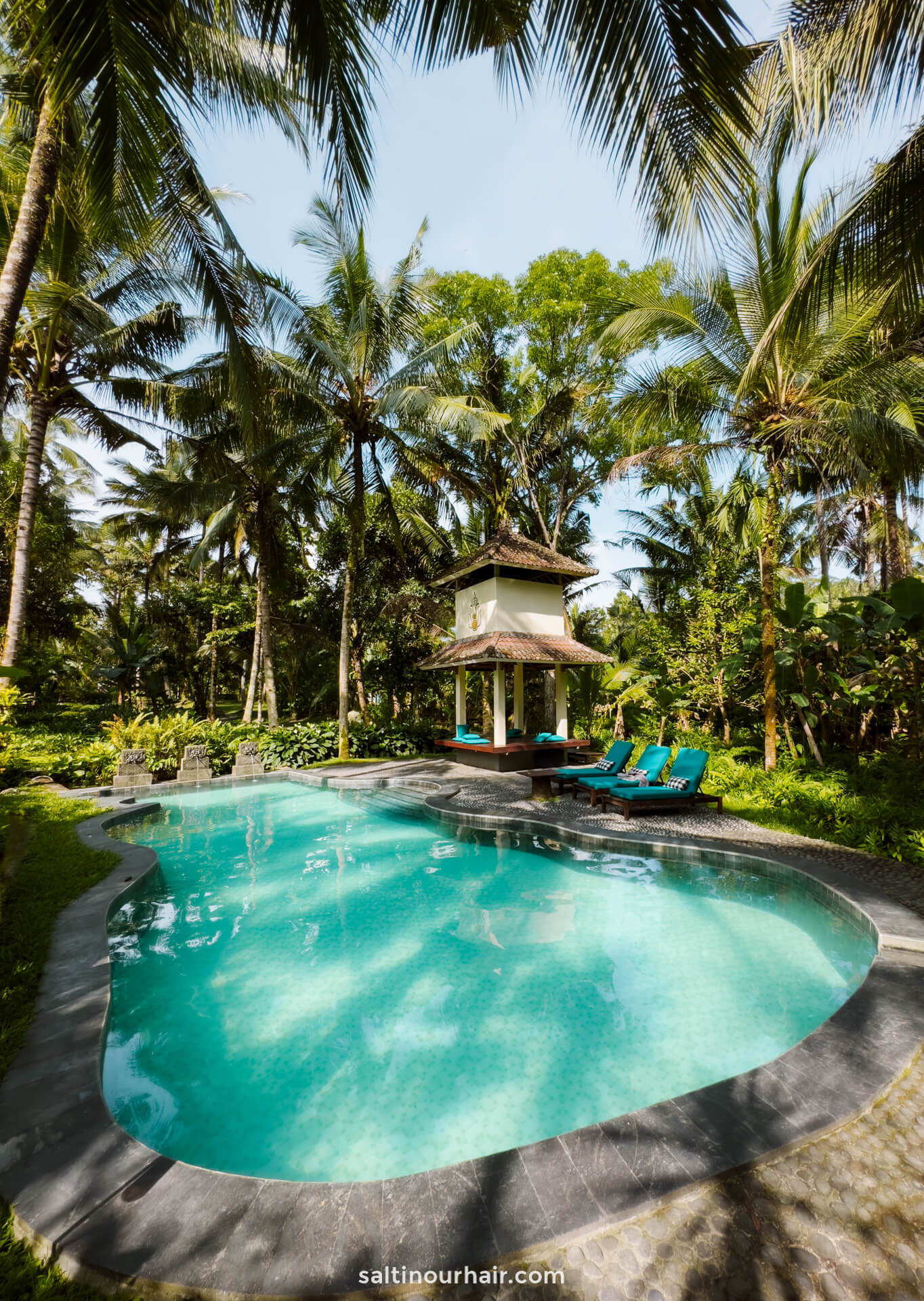 best hotel in sidemen bali tropical pool