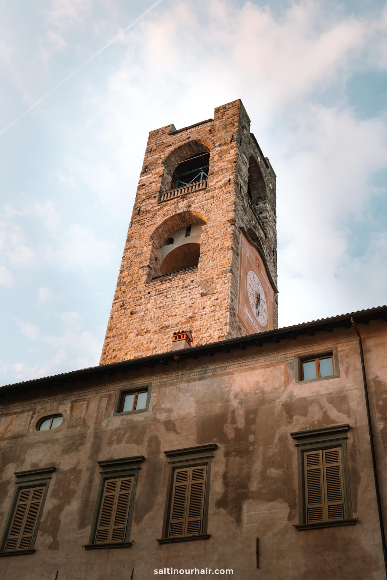 the civic tower campanone bergamo 