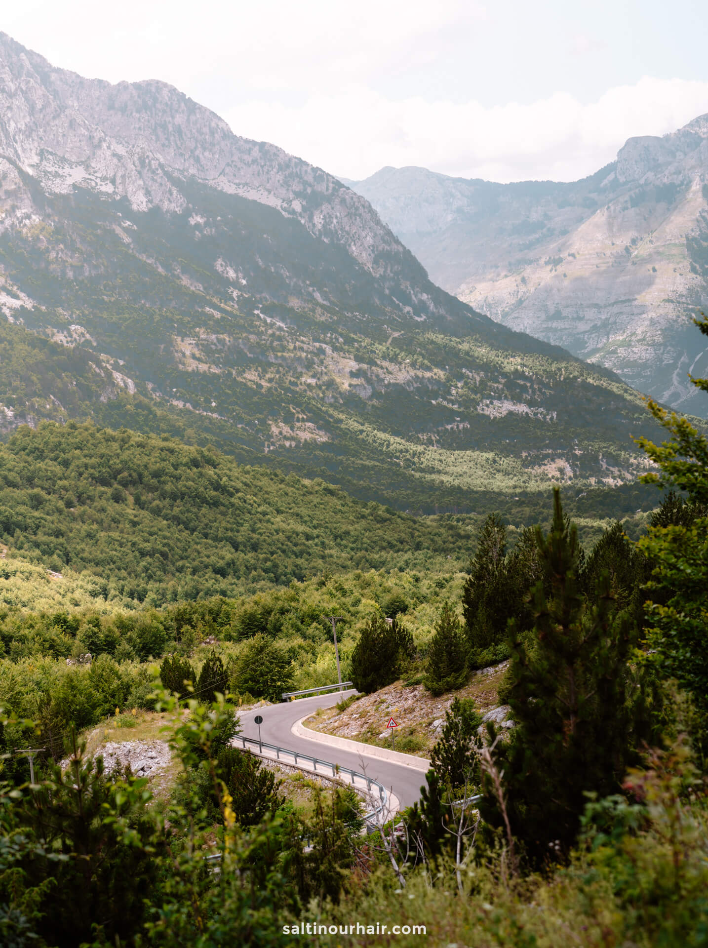 mountain roads albania