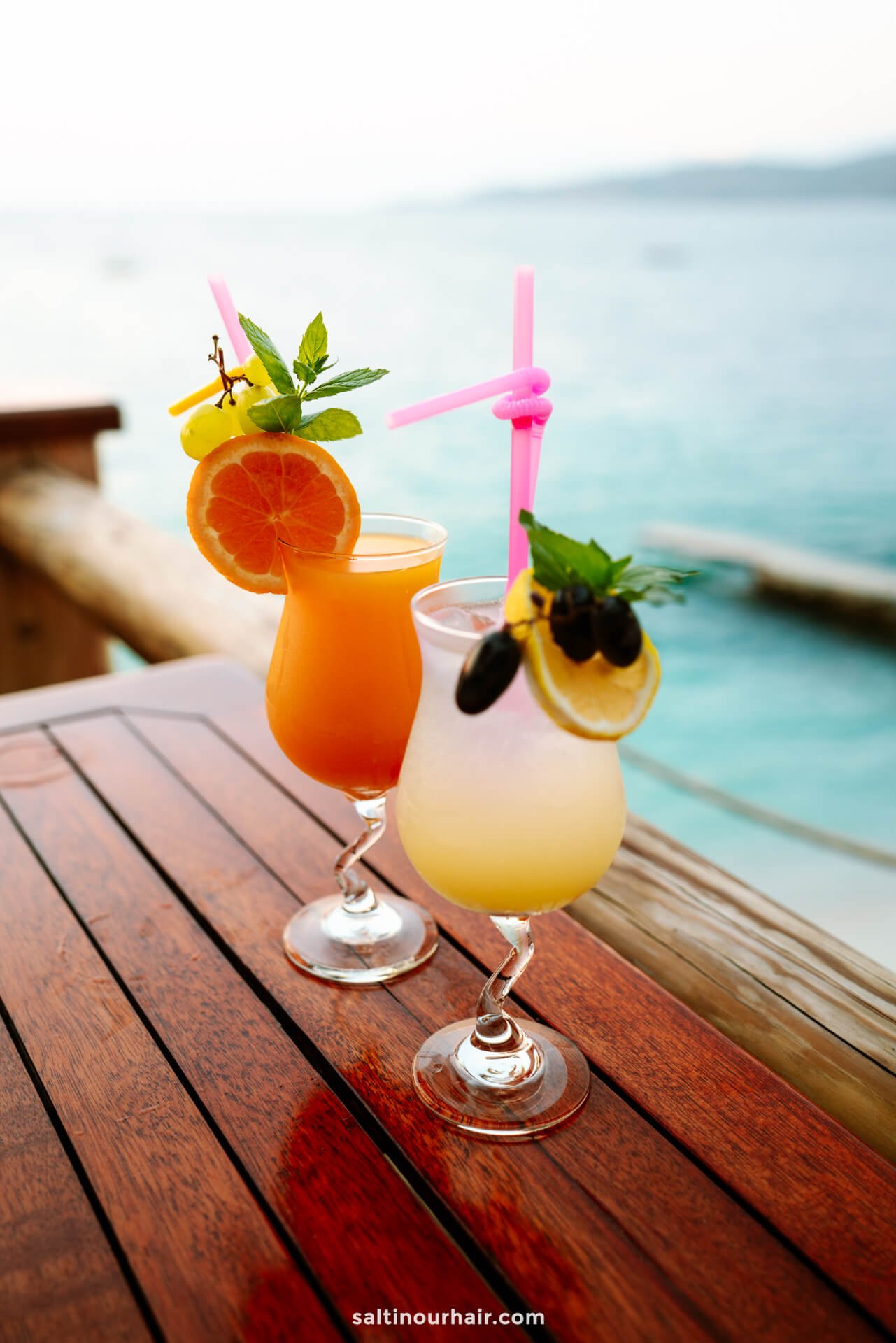 cocktails on the beach ksamil albania