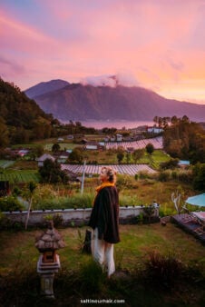 Batur Cliff Panorama