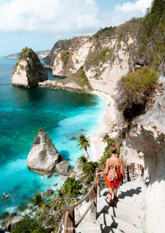 Bali honeymoon diamond beach nusa penida