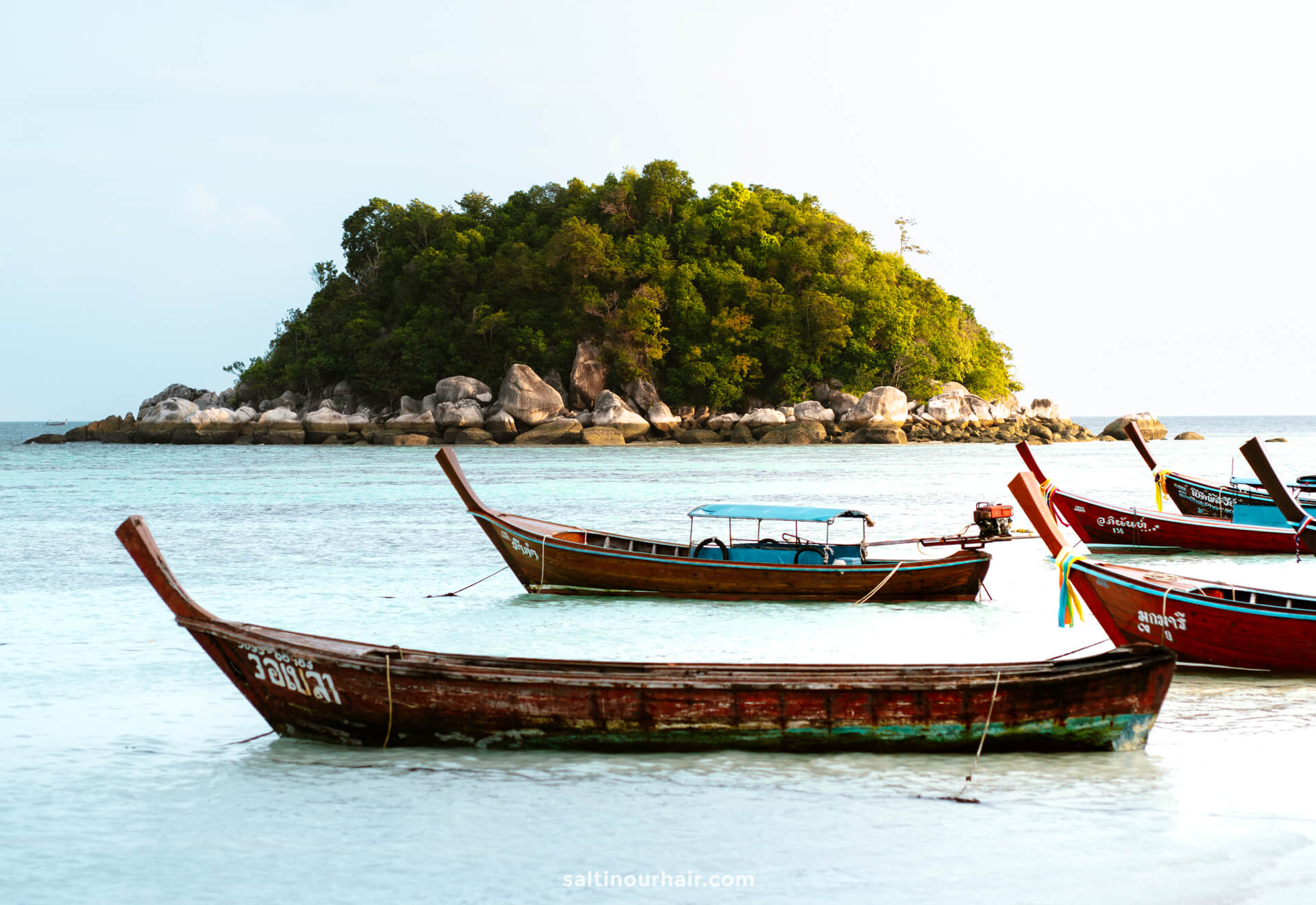 longtail boats thailand