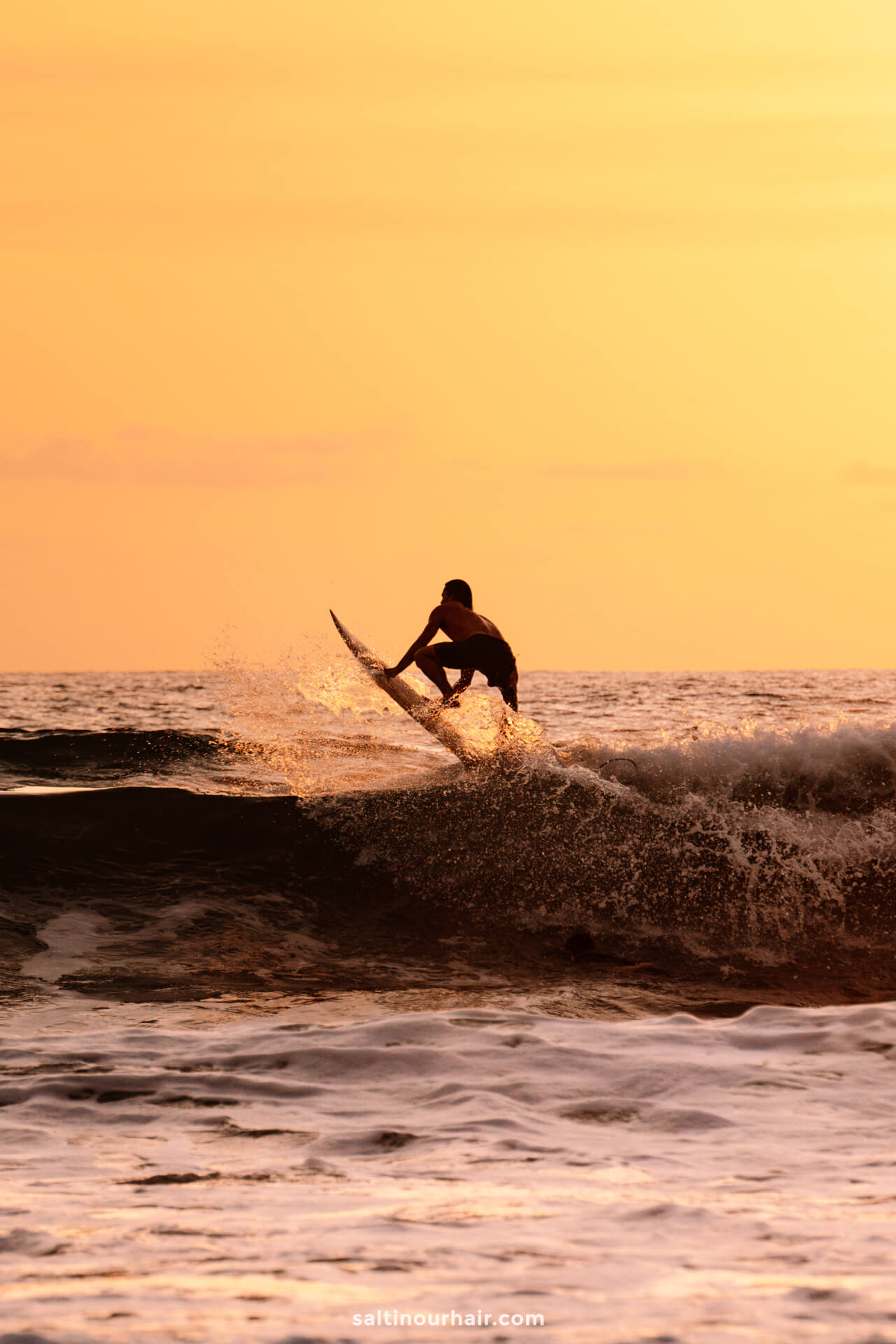 canggu bali surf zonsondergang
