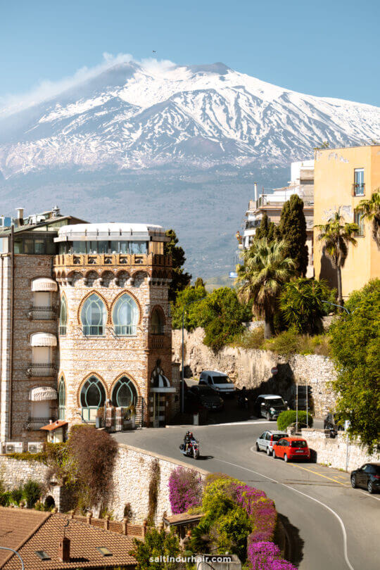 what to do in Sicily taormina mount etna view