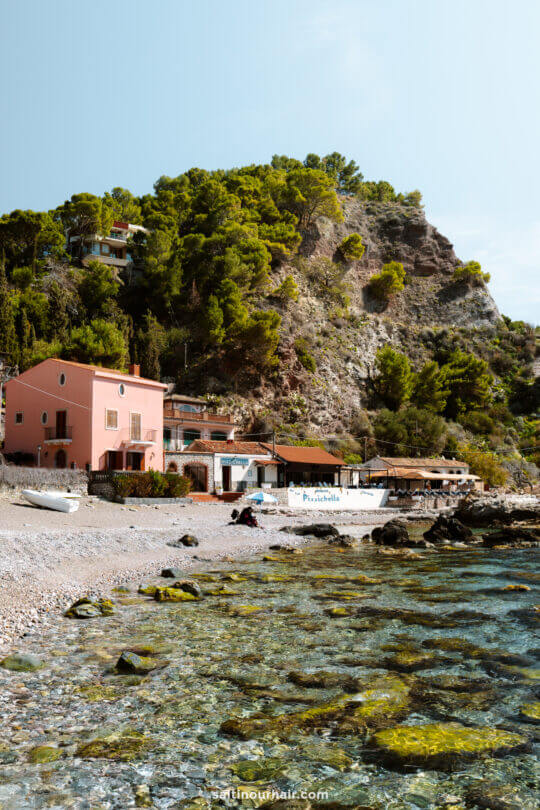 wat te doen in SiciliÃ« isola bella strand