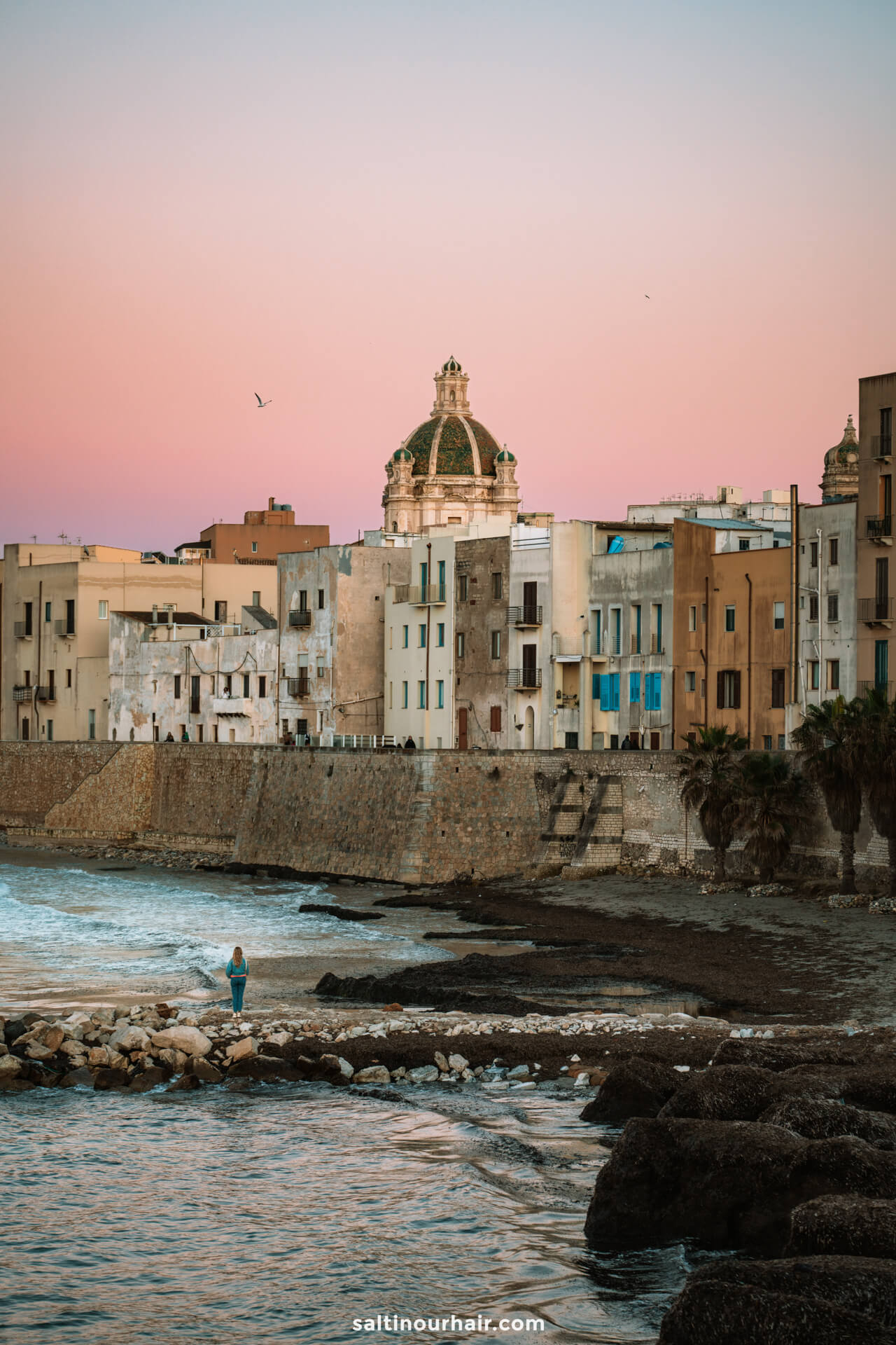 road trip itinerary sicily italy sunset trapani