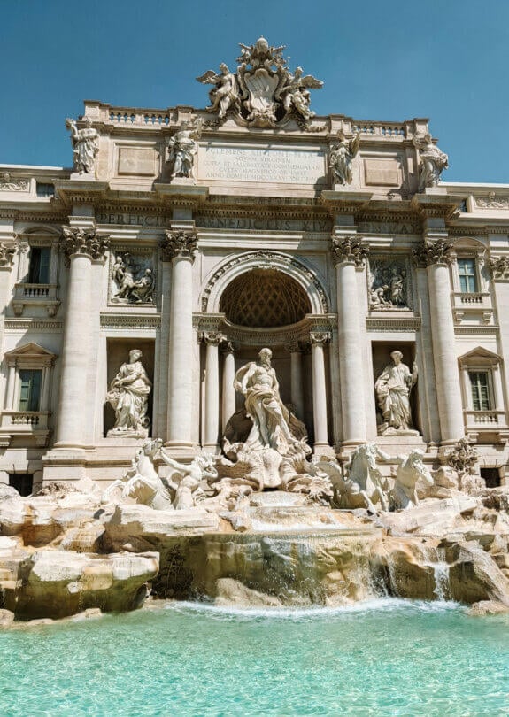 trevi fountain rome italy itinerary 7 days
