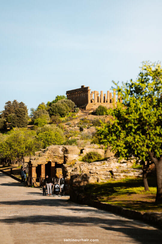 car rental sicily Valley of the temples Agrigento