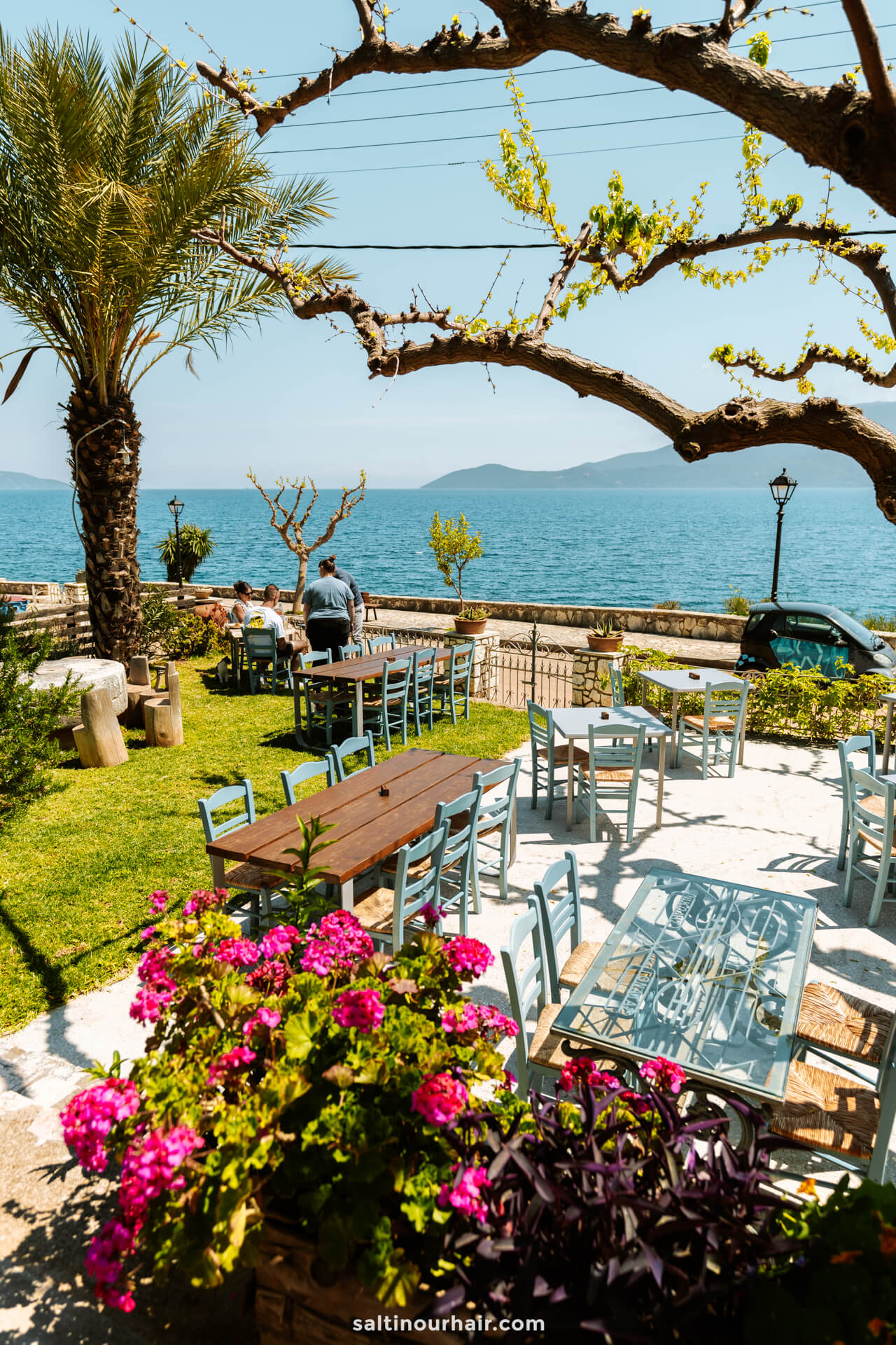 beautiful restaurant kefalonia greece