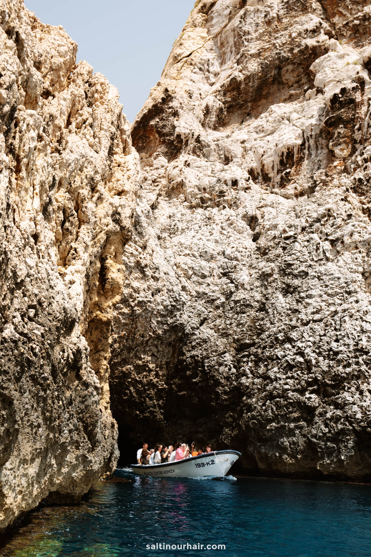 blue cave boat tour hvar croatia