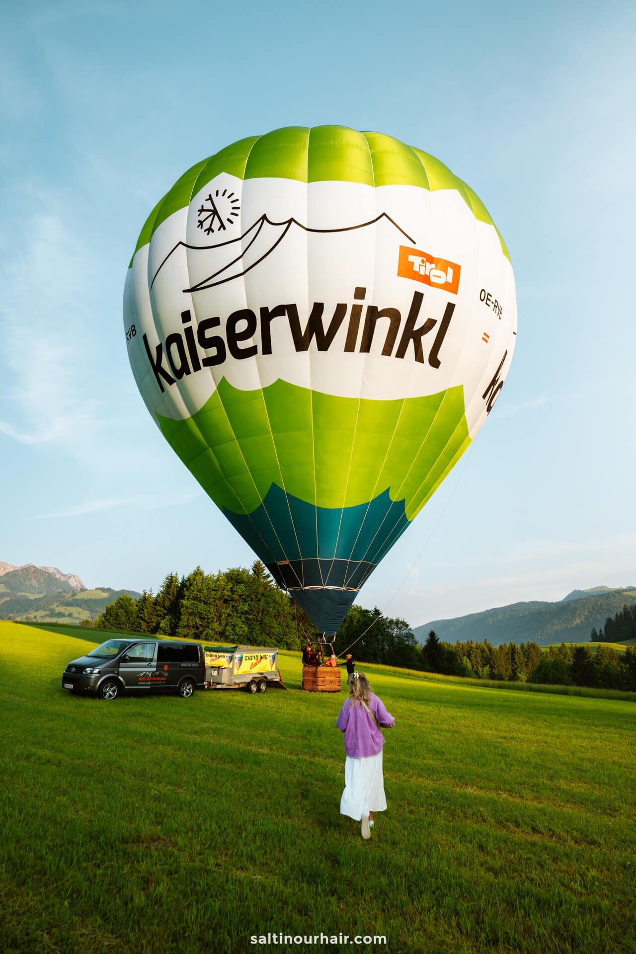 leukste dingen om te doen in Tirol Oostenrijk heteluchtballon