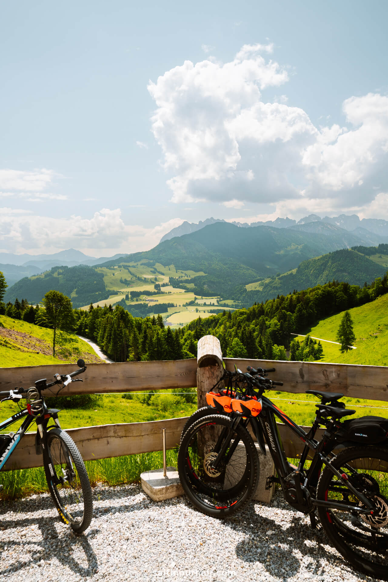 Mountainbike Haraualm Tirol Oostenrijk