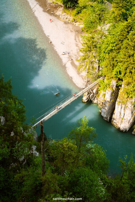 hanging bridges Tyrol Austria