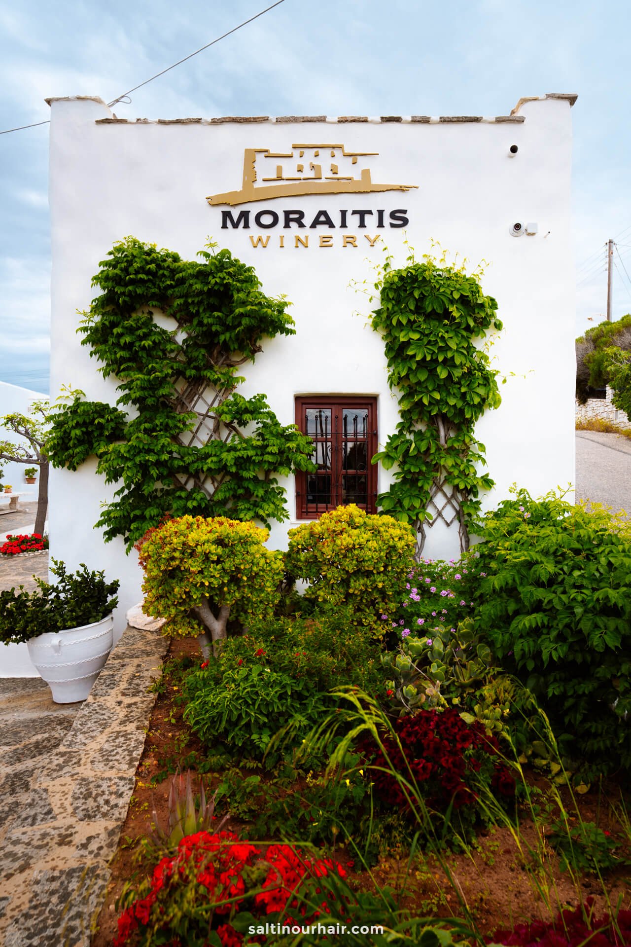 paros greece MORAITIS Winery