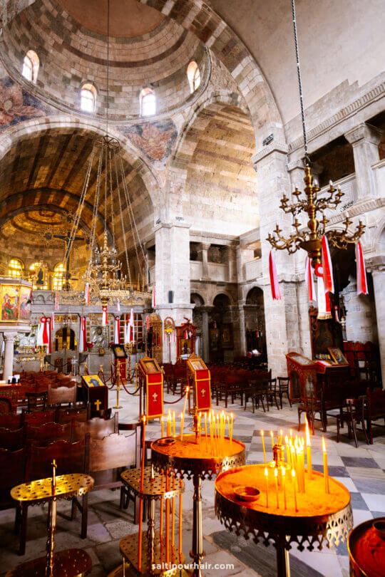 Byzantine church of Ekatontapiliani parikia paros