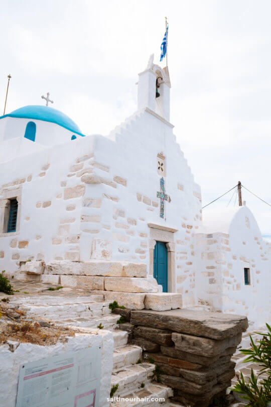 authentic white church greece