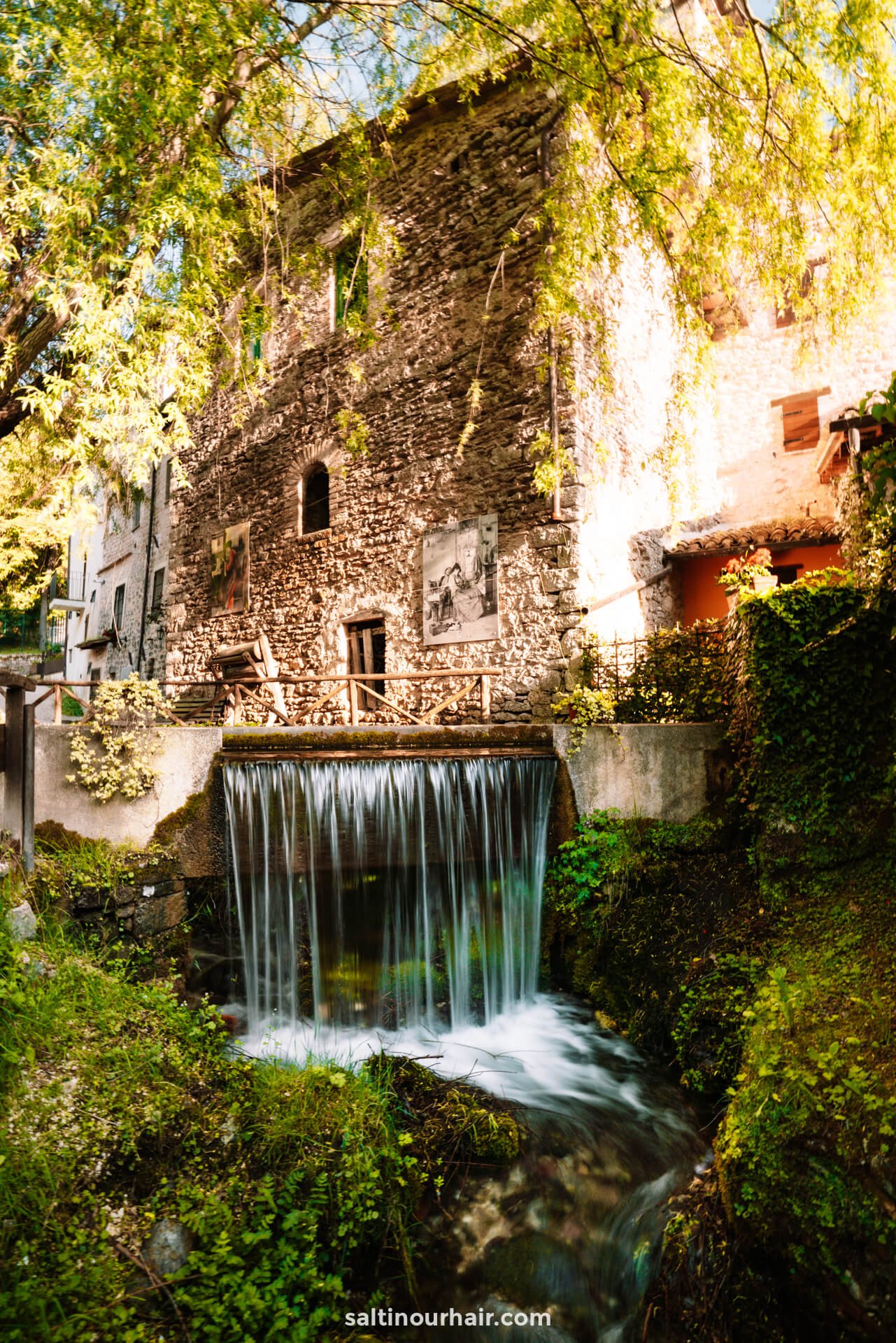 water canal Rasiglia Italy
