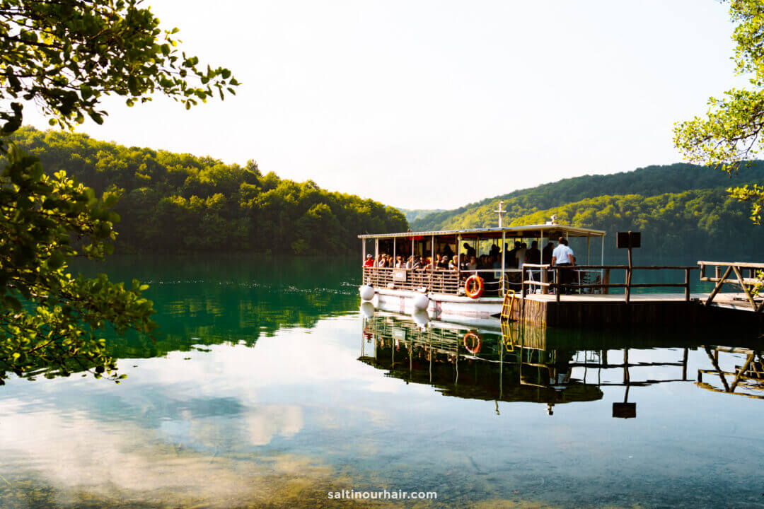 ferry kozjak lake plitvice national park croatia