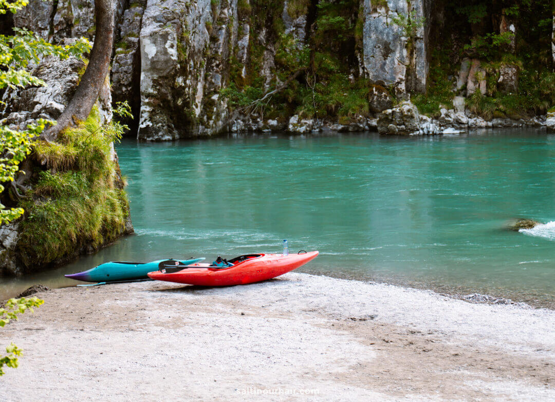 Kayaking on the Mreznica River waterfalls croatia