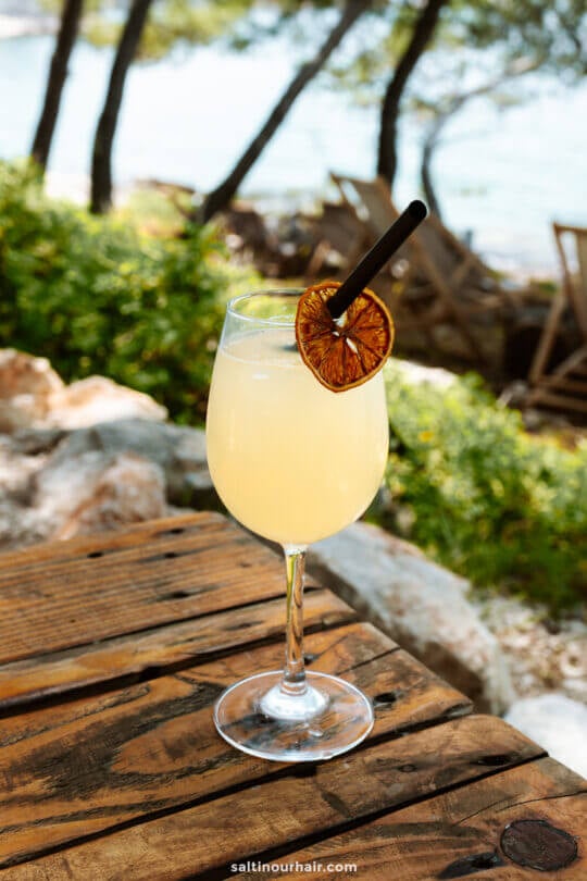 cocktail beach bar brac croatia