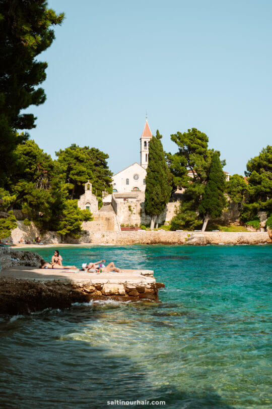 best things to do brac croatia church beach kotlina