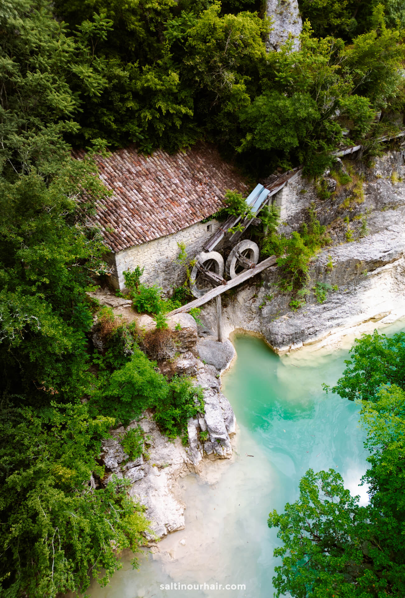 kotli watermill waterfalls croatia