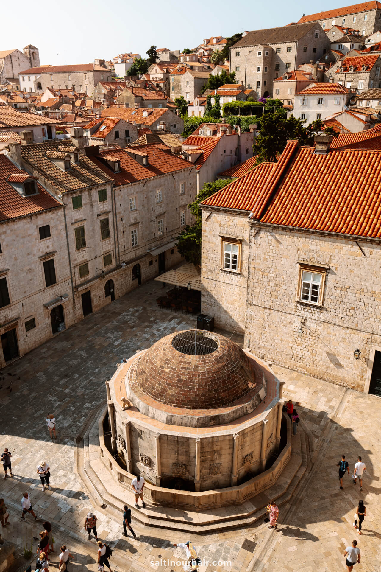 things to do in Dubrovnik Onofrio Fountain