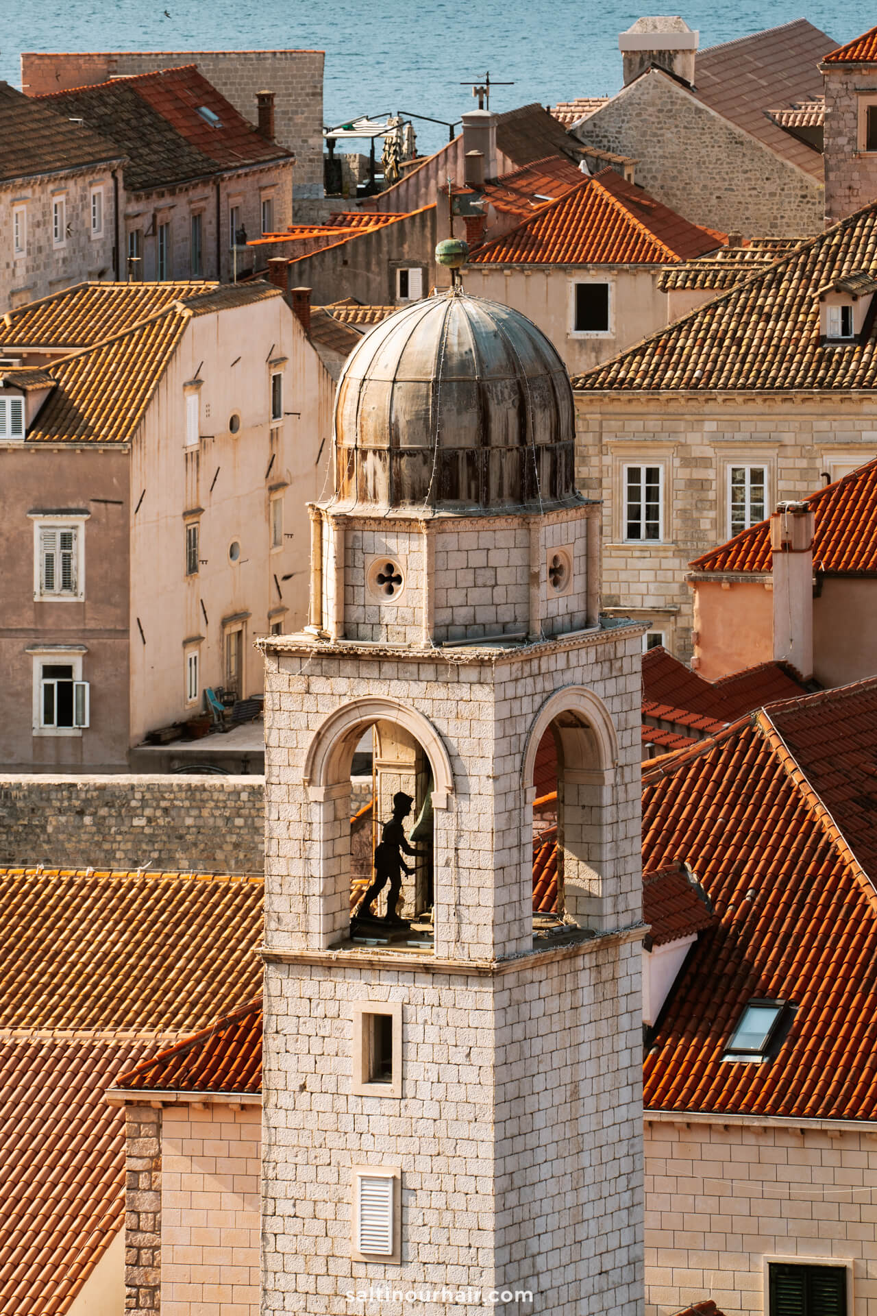 clock tower old town Dubrovnik