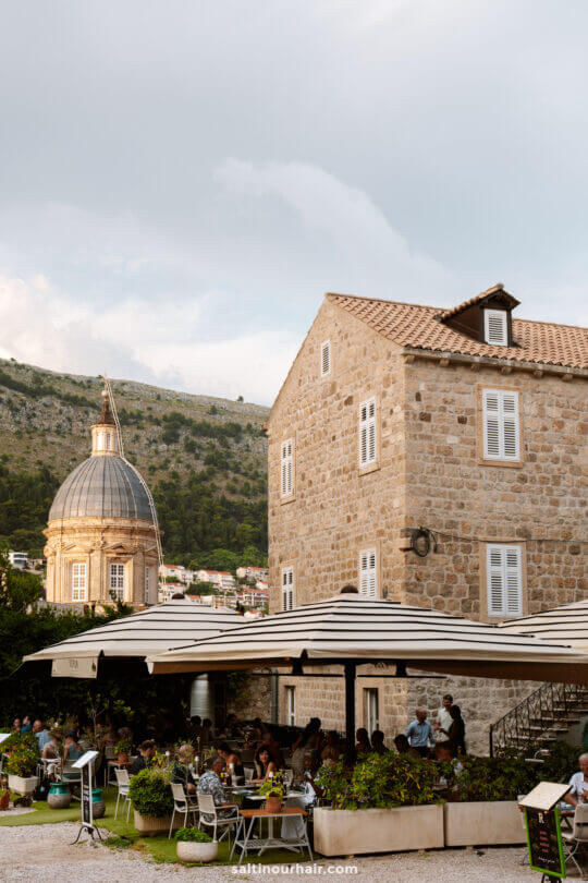 Best cafes and restaurants in Dubrovnik Croatia
