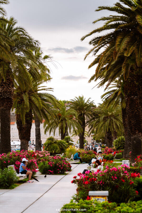 Garden Riva Promenade Split Croatia