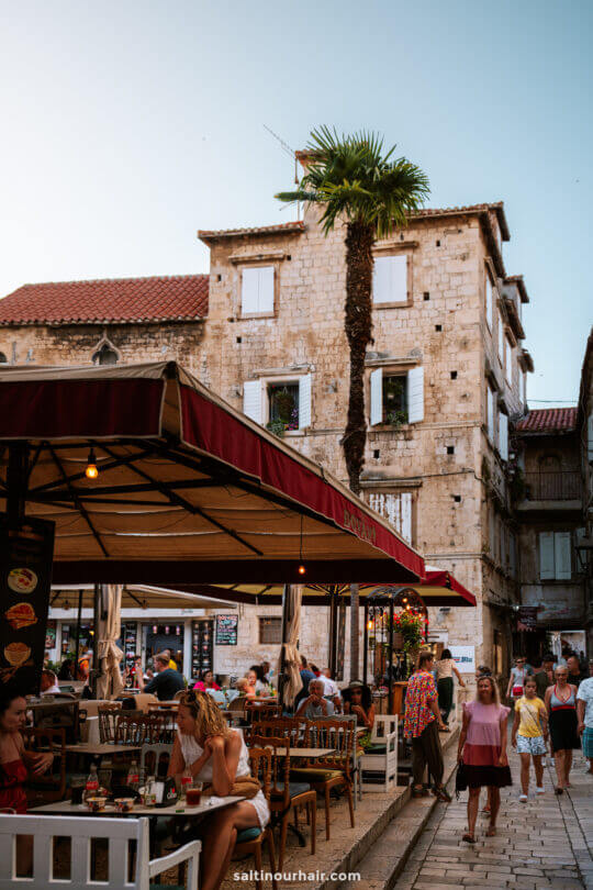 Croatia itinerary 7 days trogir old town