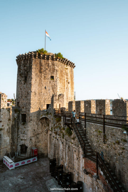 Interior Kamerlengo Castle trogir croatia