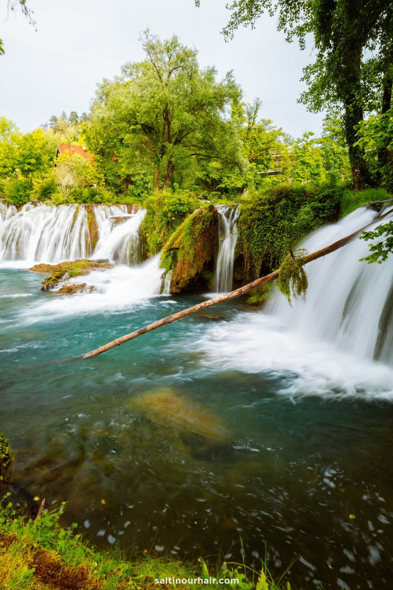waterfall rastoke croatia