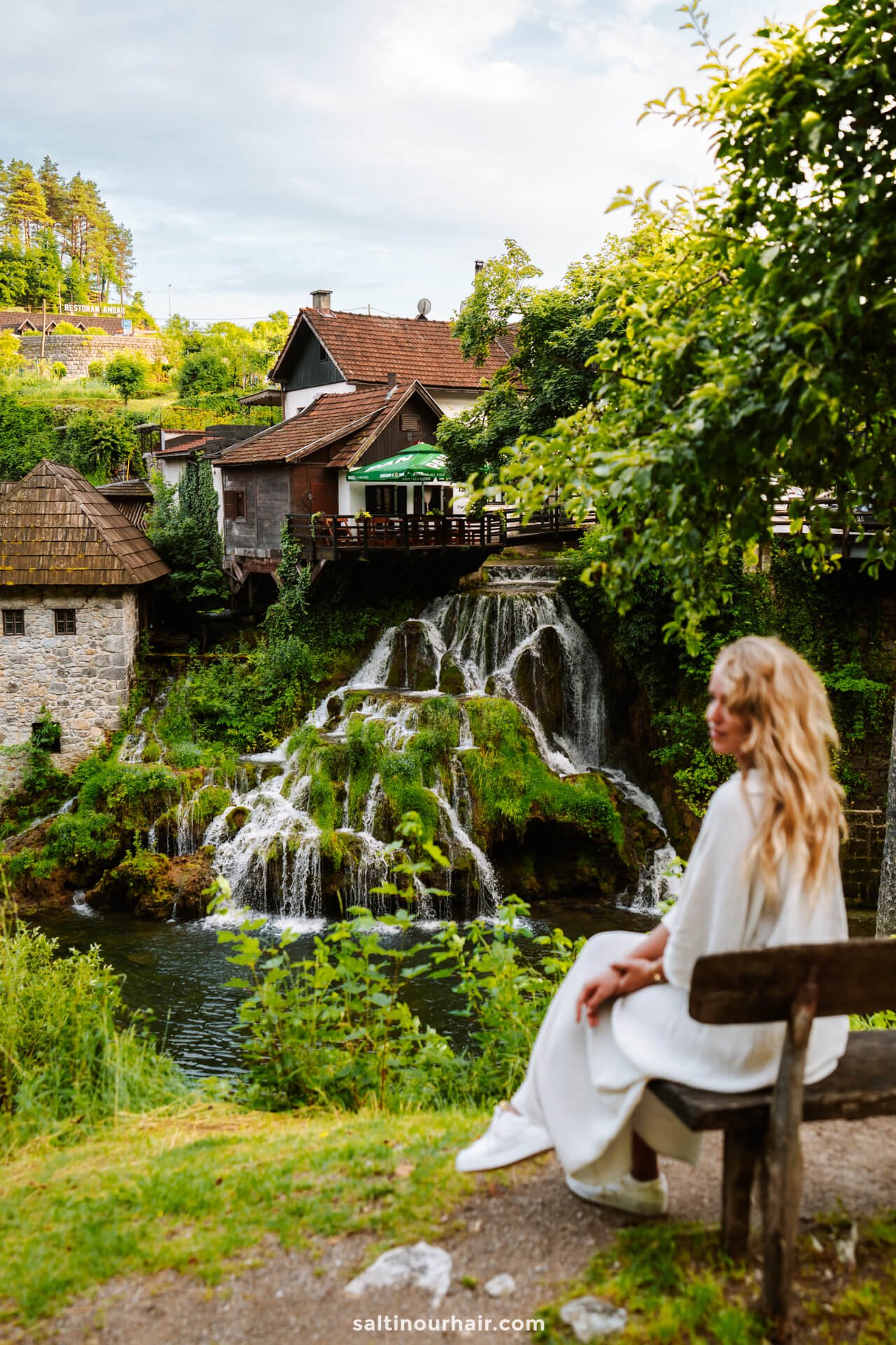 waterfalls croatia rastoke town