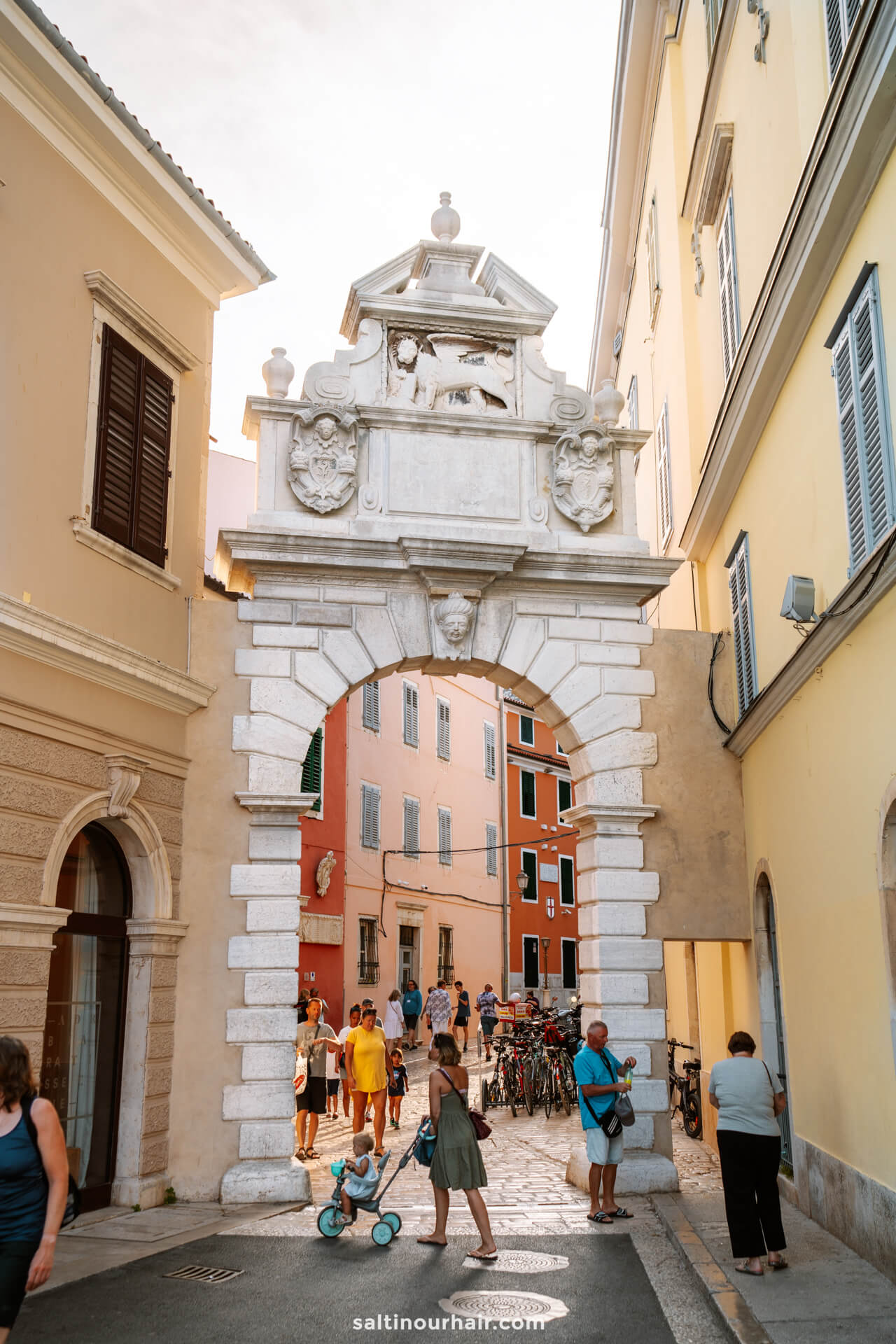 things to do in croatia Rovinj old town gate