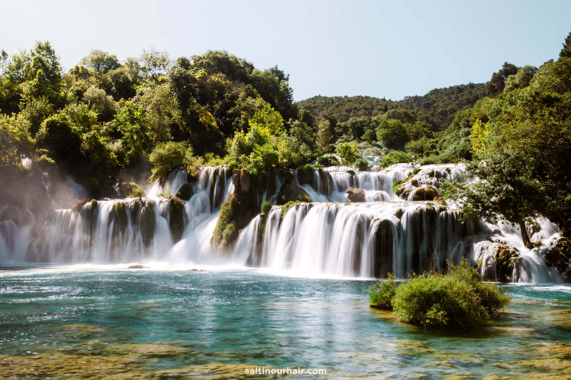 things to do in croatia Krka National Park waterfall