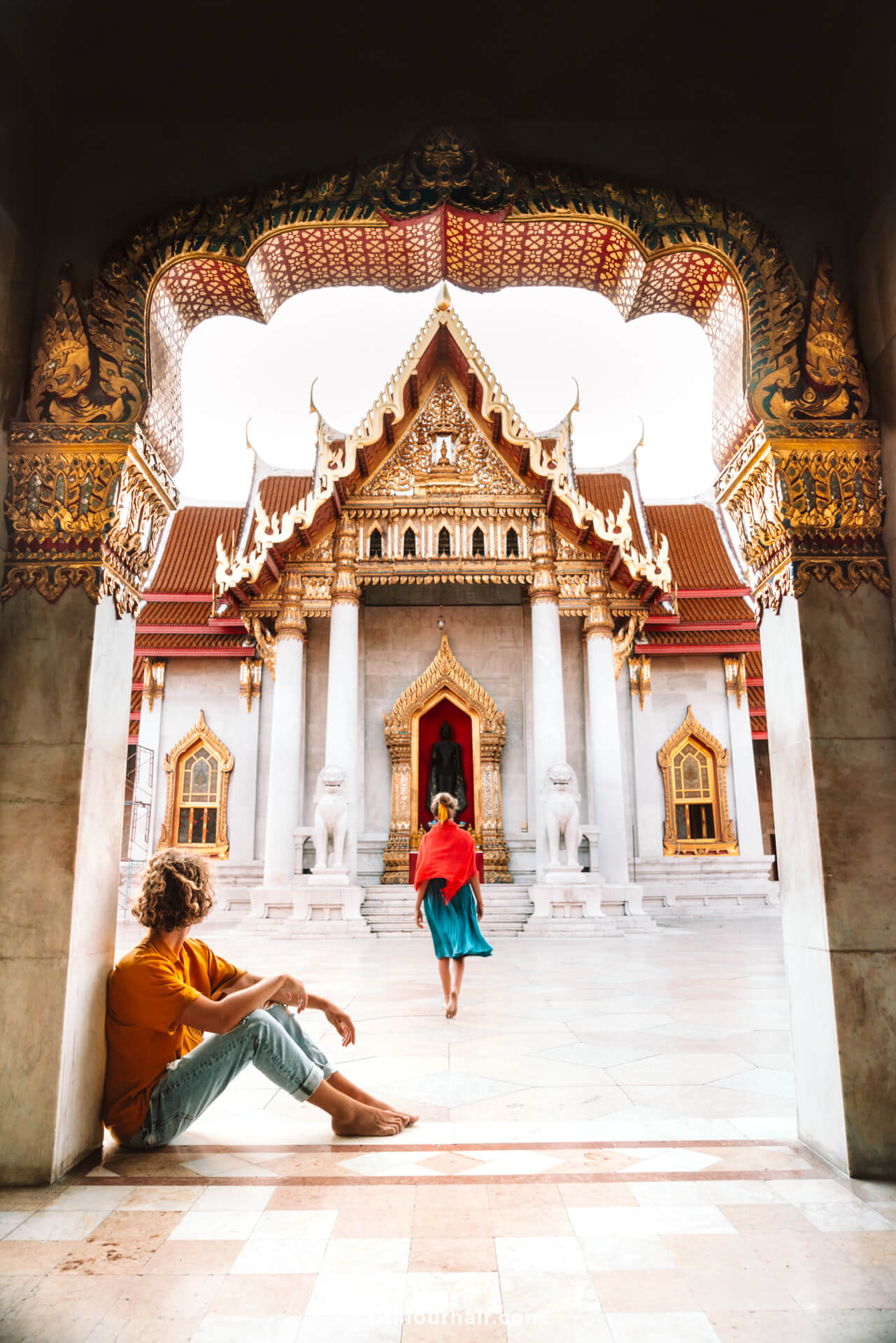 places to visit in Thailand bangkok wat benchamabophit
